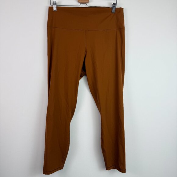 Everlane The Perform High Rise Legging ReNew Ankle Dusty Orange Plus Size XXL - Picture 1 of 5